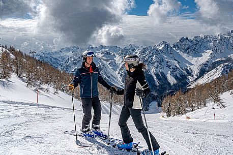 Ski to Forni di Sopra