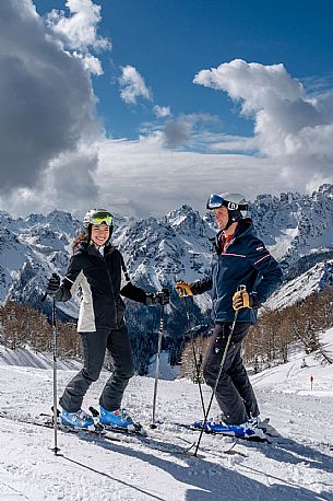 Ski to Forni di Sopra