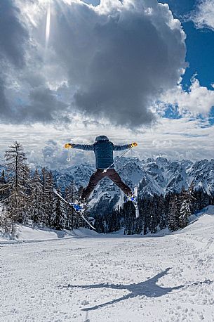 Ski to Forni di Sopra