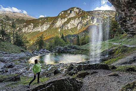 Fontanone di Goriuda, in val Raccolana (Chiusaforte) - Ud