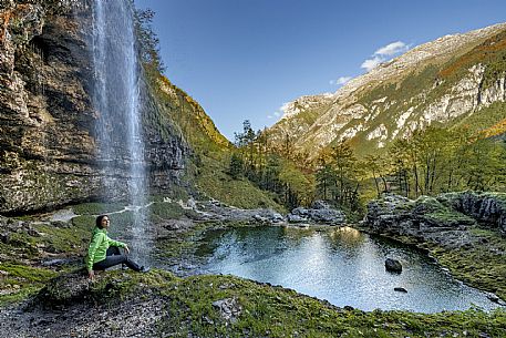 Fontanone di Goriuda, in val Raccolana (Chiusaforte) - Ud