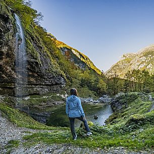 Fontanone di Goriuda, in val Raccolana (Chiusaforte) - Ud