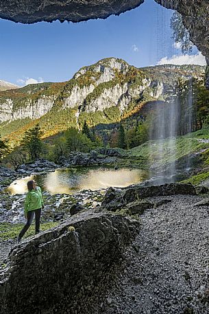 Fontanone di Goriuda, in val Raccolana (Chiusaforte) - Ud