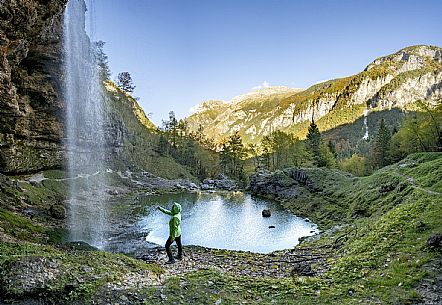 Fontanone di Goriuda, in val Raccolana (Chiusaforte) - Ud