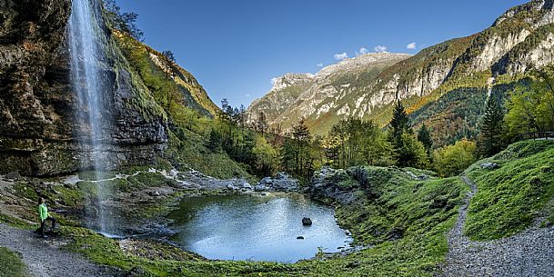 Fontanone di Goriuda, in val Raccolana (Chiusaforte) - Ud