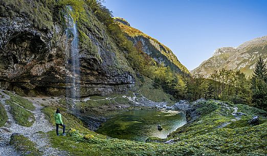 Fontanone di Goriuda, in val Raccolana (Chiusaforte) - Ud