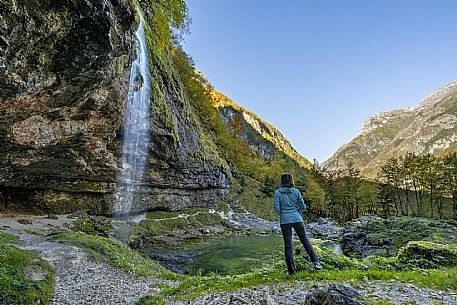 Fontanone di Goriuda, in val Raccolana (Chiusaforte) - Ud